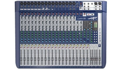 Soundcraft Signature 22 Çift Efektli 22 Kanal Analog Mikser