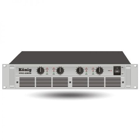 KÖNİG PRO-2808/S 4 Kanal Power Anfi 4x600 Watt