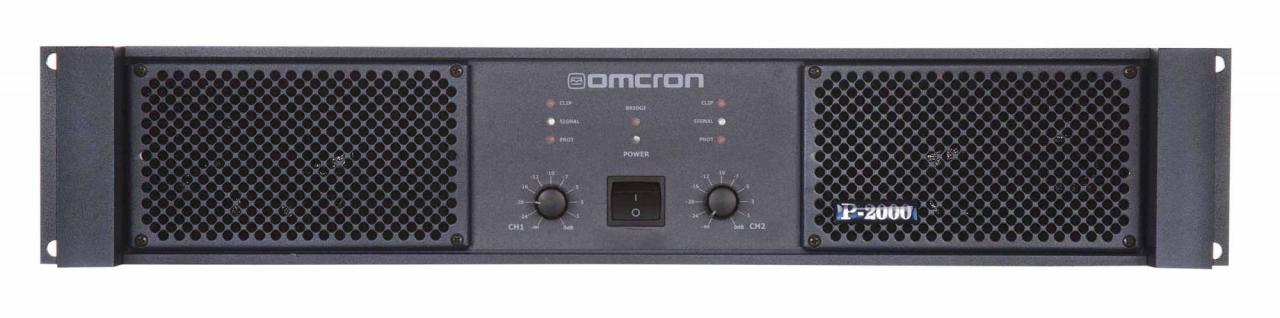 Startech Omcron P-2000 Power Anfi 2x1000 Watt