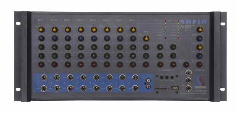 Startech Safir S6/800 USB Power Mikser Cami Anfisi 2x400 Watt Ekho Reverb'li