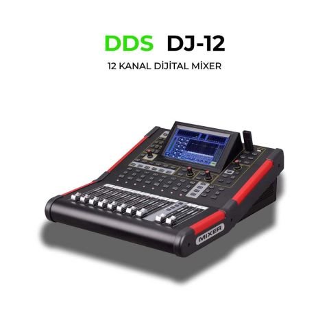 DDS DJ-12 12 KANAL DİJİTAL MİKSER