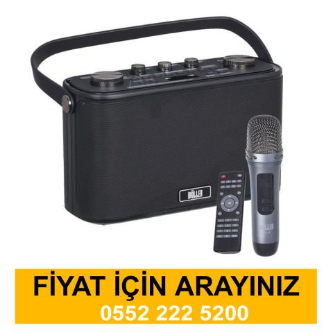 WÖLLER W-612 TAŞINABİLİR KABLOSUZ MİKROFONLU HOPARLÖR