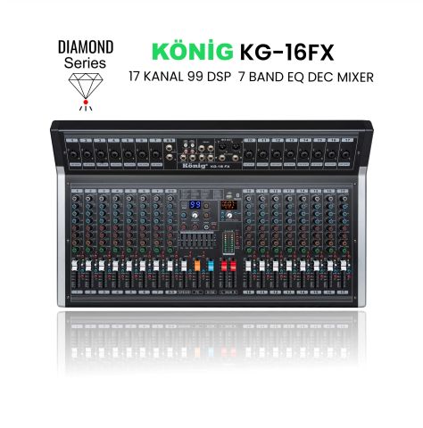 KÖNİG KG-16 FX DEC MİXER (DIAMOND)