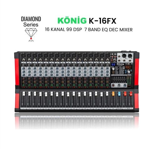 KÖNİG K-16 FX DEC MİXER (DIAMOND)