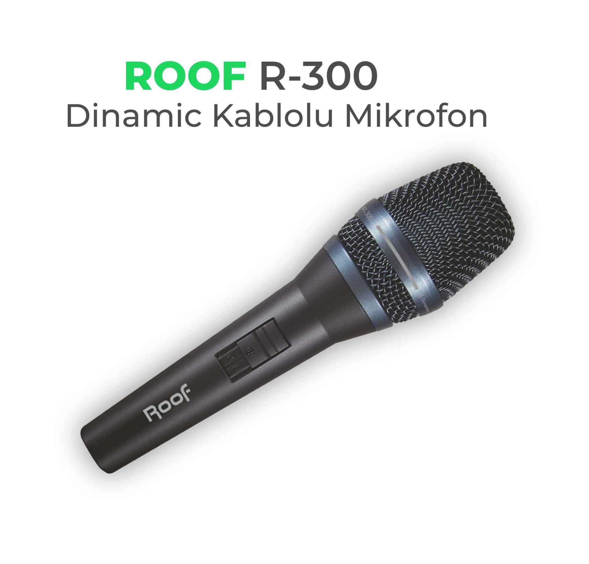 ROOF R-300 600 Ohm MİKROFON (Dinamic)