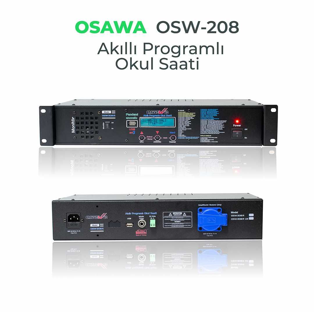 OSAWA 208 RAC TİPİ PROGRAMLI ZİL SAATİ